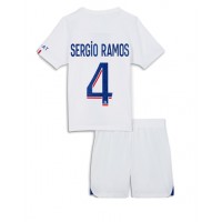 Paris Saint-Germain Sergio Ramos #4 Fotballklær Tredjedraktsett Barn 2022-23 Kortermet (+ korte bukser)